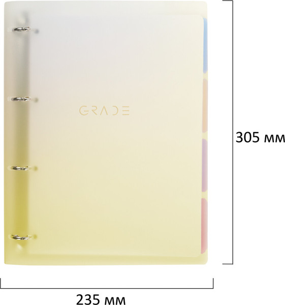 Изображение товара Тетрадь Brauberg Grade / 404624 (120л, желтый)