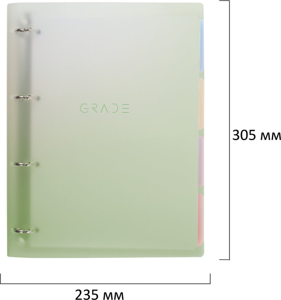 Изображение товара Тетрадь Brauberg Grade / 404625 (120л, зеленый)