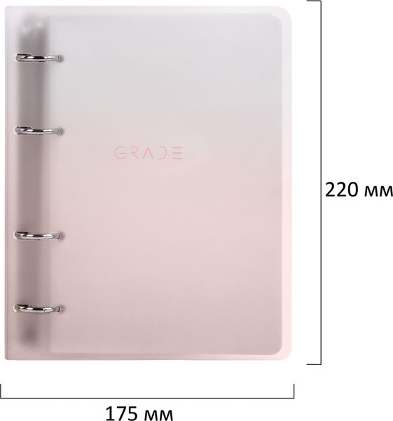 Изображение товара Тетрадь Brauberg Grade / 404630 (120л, красный)