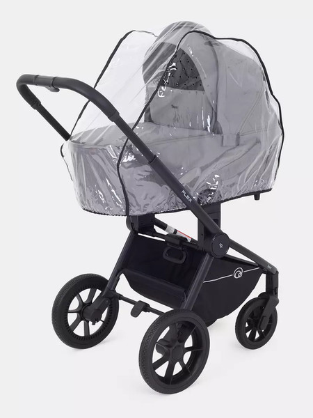 Изображение товара Детская универсальная коляска Rant Flex 3в1 / RA077 (черный)