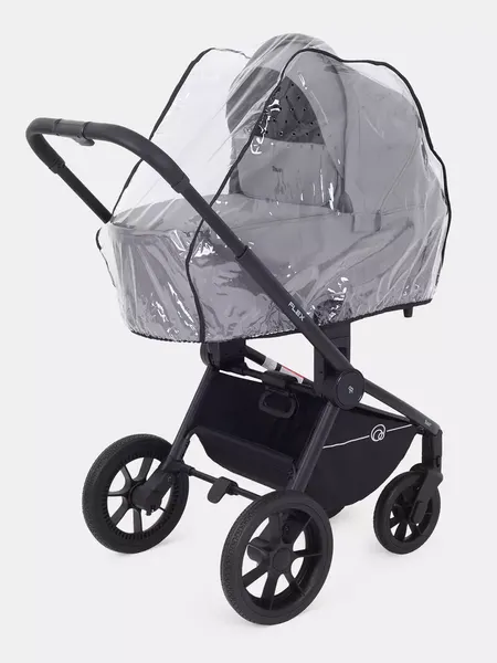 Изображение товара Детская универсальная коляска Rant Flex 3в1 / RA077 (графит)