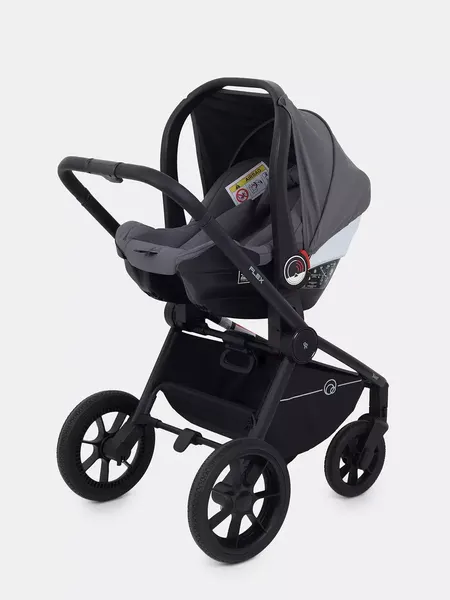 Изображение товара Детская универсальная коляска Rant Flex 3в1 / RA077 (графит)
