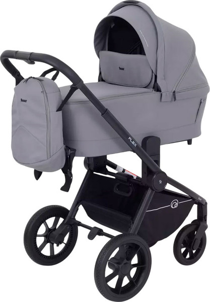 Изображение товара Детская универсальная коляска Rant Flex 3в1 / RA077 (серый)
