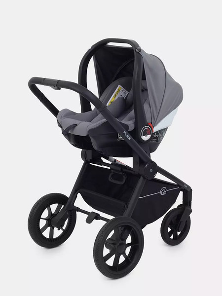 Изображение товара Детская универсальная коляска Rant Flex 3в1 / RA077 (серый)