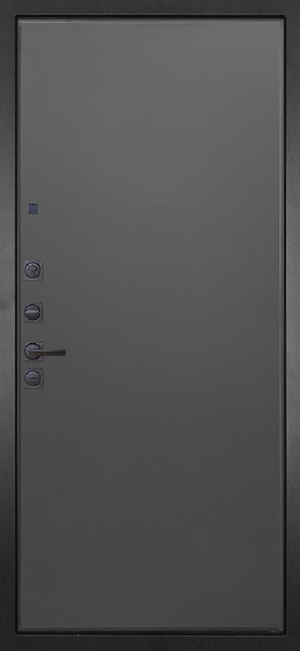 Изображение товара Входная дверь ГРАНИТ Гранж 77 графит нубук (86x205, левая)
