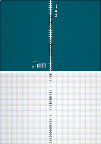 Изображение товара Тетрадь Erich Krause Reef / 54130 (80л, бирюзовый)