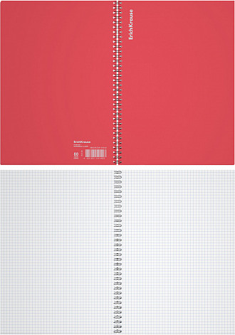 Изображение товара Тетрадь Erich Krause Reef / 54137 (80л, коралловый)