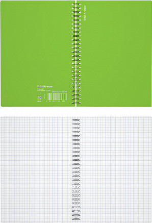 Изображение товара Тетрадь Erich Krause Reef / 54138 (80л, лайм)