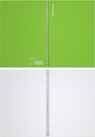Изображение товара Тетрадь Erich Krause Reef / 59518 (80л, лайм)