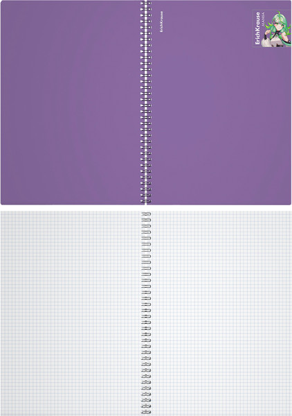 Изображение товара Тетрадь Erich Krause Manga / 63432 (80л, фиолетовый)