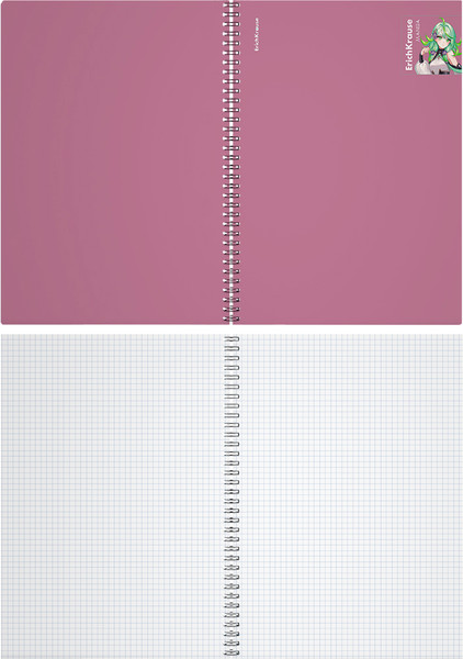 Изображение товара Тетрадь Erich Krause Manga / 60673 (80л, розовый)