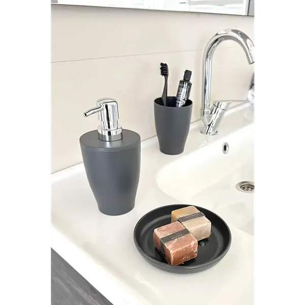 Изображение товара Набор аксессуаров для ванной Primanova Pure M-SAS15-07 (серый)