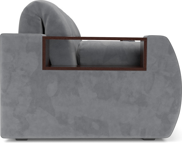 Изображение товара Диван Mebel-Ars Аккордеон Барон №3 НПБ 120x200 (Vivaldi 92/темно-серый)