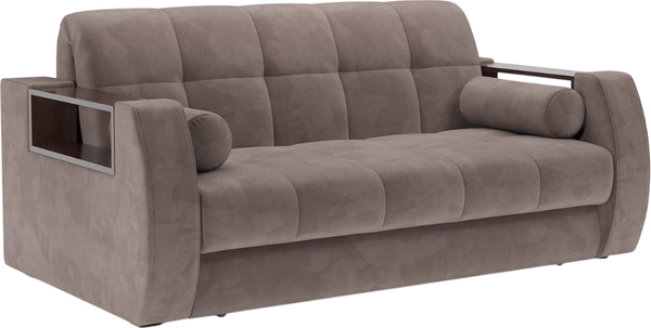 Изображение товара Диван Mebel-Ars Аккордеон Барон №3 НПБ 155x200 (Vivaldi 6/капучино)