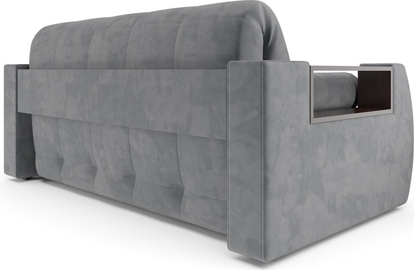 Изображение товара Диван Mebel-Ars Аккордеон Барон №3 НПБ 155x200 (Vivaldi 92/темно-серый)