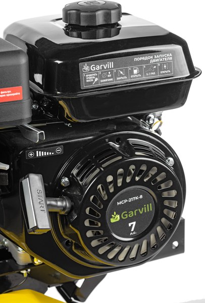 Изображение товара Мотоблок бензиновый Garvill MCP-217K-8 (колеса 4.00-8)