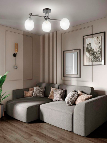 Изображение товара Спот Aitin-Pro НПБ 02-3x60-101 / 6103/3 (черный/хром)