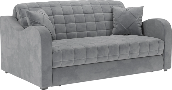 Изображение товара Диван Mebel-Ars Аккордеон Барон №4 НПБ 155x200 (Vivaldi 92/темно-серый)