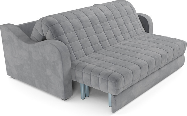 Изображение товара Диван Mebel-Ars Аккордеон Барон №4 НПБ 155x200 (Vivaldi 92/темно-серый)