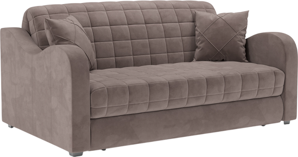 Изображение товара Диван Mebel-Ars Аккордеон Барон №4 НПБ 180x200 (Vivaldi 6/капучино)