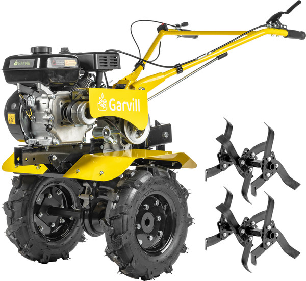 Изображение товара Мотоблок бензиновый Garvill MCP-627K-19 Extreme (колеса 19-7x8)