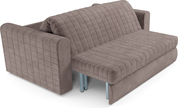 Изображение товара Диван Mebel-Ars Аккордеон Барон №5 НПБ 140x200 (Vivaldi 6/капучино)