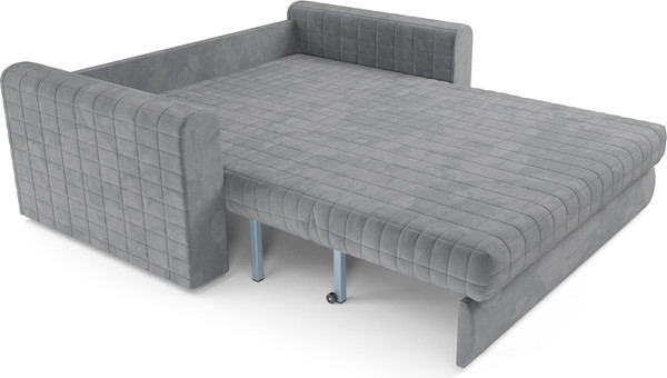 Изображение товара Диван Mebel-Ars Аккордеон Барон №5 НПБ 155x200 (Vivaldi 92/темно-серый)