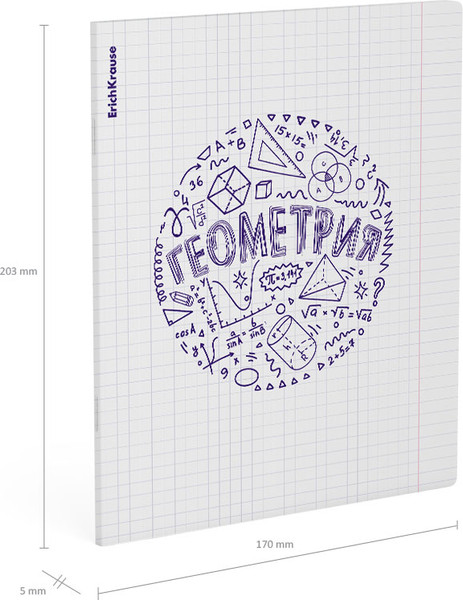 Изображение товара Тетрадь предметная Erich Krause Chaos. Геометрия / 59507 (48л)