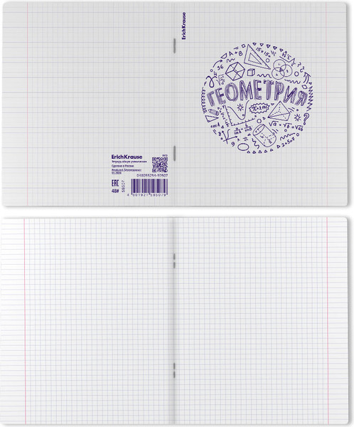 Изображение товара Тетрадь предметная Erich Krause Chaos. Геометрия / 59507 (48л)