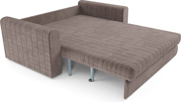 Изображение товара Диван Mebel-Ars Аккордеон Барон №5 ППУ 120x200 (Vivaldi 6/капучино)