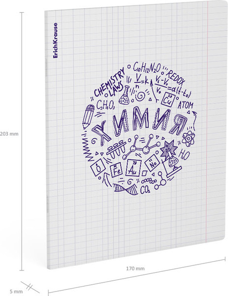 Изображение товара Тетрадь предметная Erich Krause Chaos. Химия / 59512 (48л)
