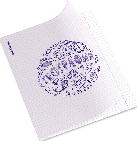 Изображение товара Тетрадь предметная Erich Krause Chaos. География / 59463 (48л)