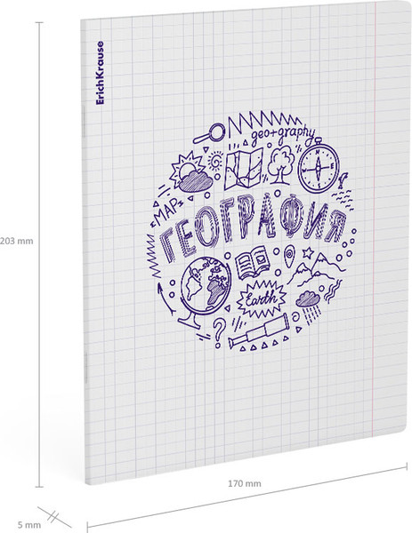 Изображение товара Тетрадь предметная Erich Krause Chaos. География / 59463 (48л)