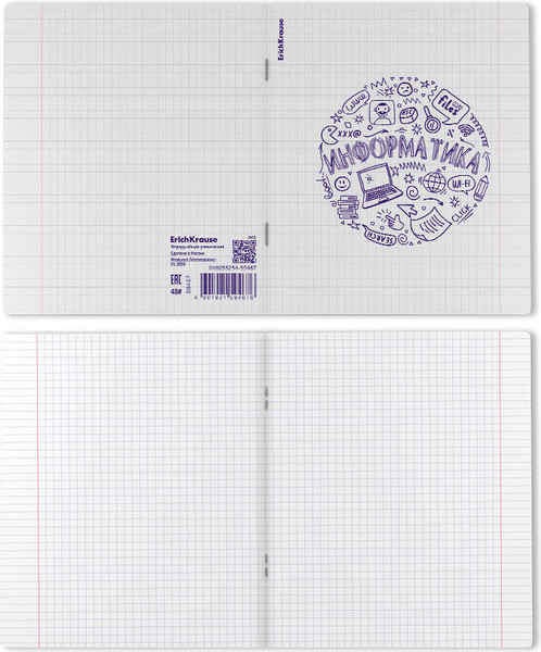 Изображение товара Тетрадь предметная Erich Krause Chaos. Информатика / 59467 (48л)
