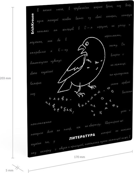 Изображение товара Тетрадь предметная Erich Krause Зри в корень. Литература / 59445 (48л)