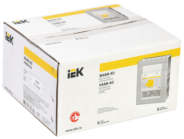 Изображение товара Выключатель автоматический IEK ВА88-40 3Р 800А 35кА / SVA51-3-0800
