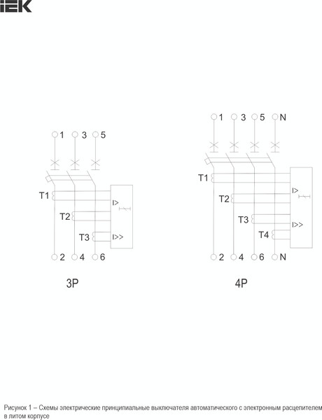 Изображение товара Выключатель автоматический IEK Armat AR-MCCB-3I-085-0630A-ELSC