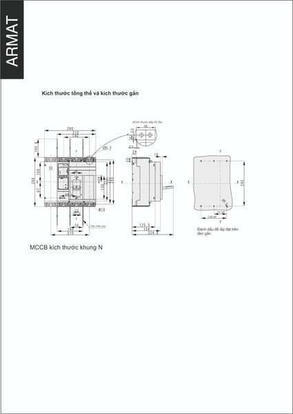 Изображение товара Выключатель автоматический IEK Armat AR-MCCB-3N-085-1000A-ATUC