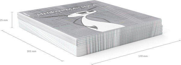 Изображение товара Тетрадь предметная Erich Krause Чубрик. Информатика / 59479 (48л)