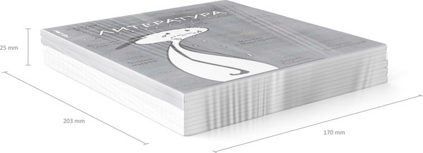 Изображение товара Тетрадь предметная Erich Krause Чубрик. Литература / 59469 (48л)