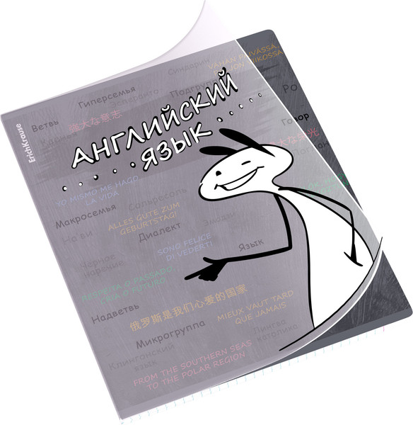 Изображение товара Тетрадь предметная Erich Krause Чубрик. Английский язык / 59478 (48л)