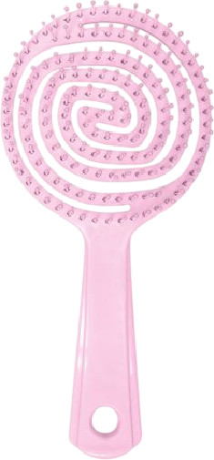 Изображение товара Расческа Solomeya Lollipop Shaped Mini Detangling Hair Brush / 14-2124 (розовый)