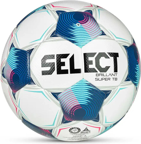 Изображение товара Футбольный мяч Select Brillant Super TB v25 / 3615971002 (р.5, белый/синий)