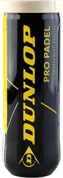Изображение товара Набор теннисных мячей DUNLOP Pro Padel Fip Approved / 601552 (3шт)