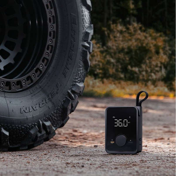 Изображение товара Автомобильный компрессор HOTO Air Pump Pro HOE0008GL (черный)