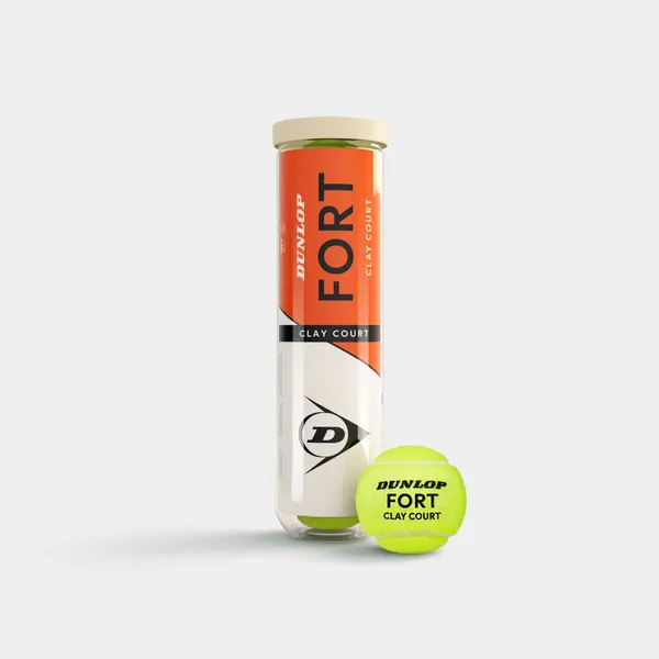 Изображение товара Набор теннисных мячей DUNLOP Fort Clay Court Premium / 601613 (4шт)