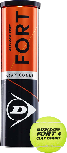 Изображение товара Набор теннисных мячей DUNLOP Fort Clay Court Premium / 601613 (4шт)