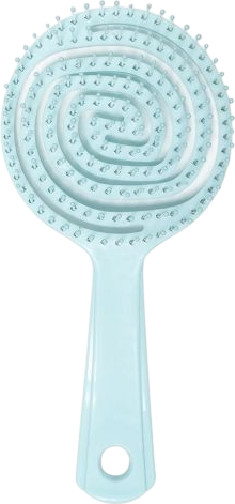 Изображение товара Расческа Solomeya Lollipop Shaped Mini Detangling Hair Brush / 14-2123 (тиффани)