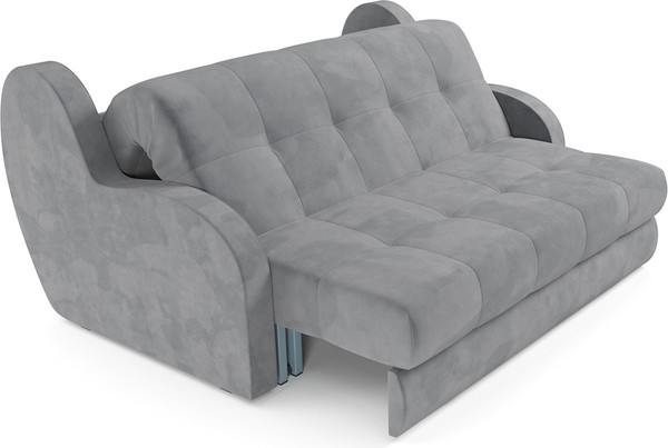 Изображение товара Диван Mebel-Ars Аккордеон Барон НПБ 140x200 (Vivaldi 92/темно-серый)