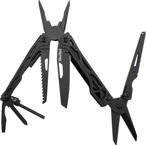 Изображение товара Мультитул NexTool Black Knight Multifunctional Pliers NE20151 (черный)